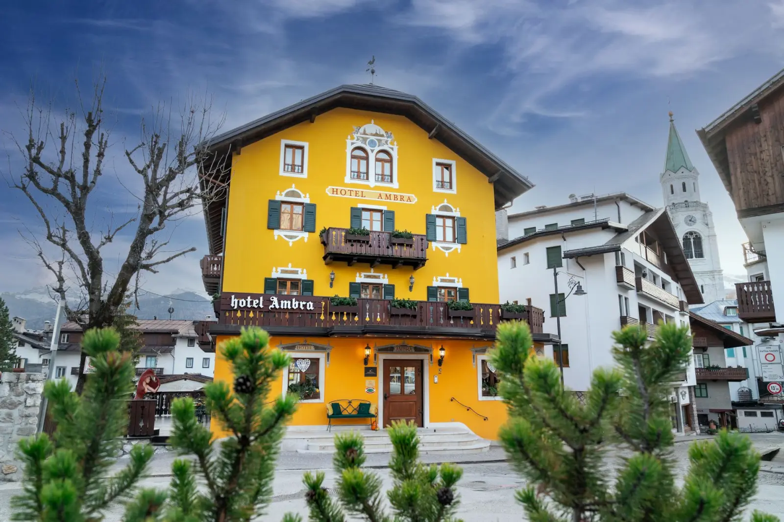 Hotel Ambra Cortina Facciata
