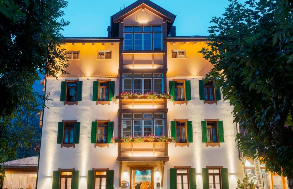 Hotel Villa Alpina Cortina Facciata