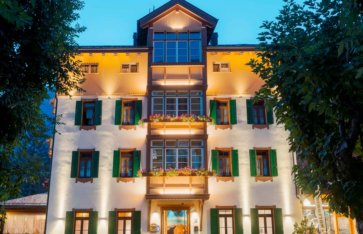 Hotel Villa Alpina Cortina Facciata